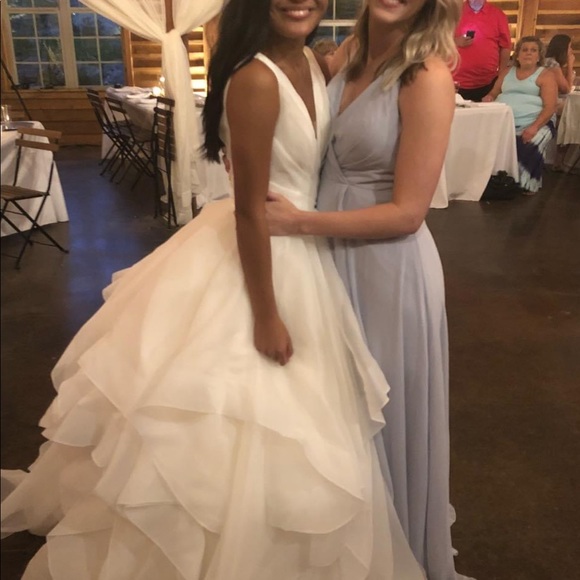 Beautiful light blue Jenny yoo dress - Picture 3 of 3